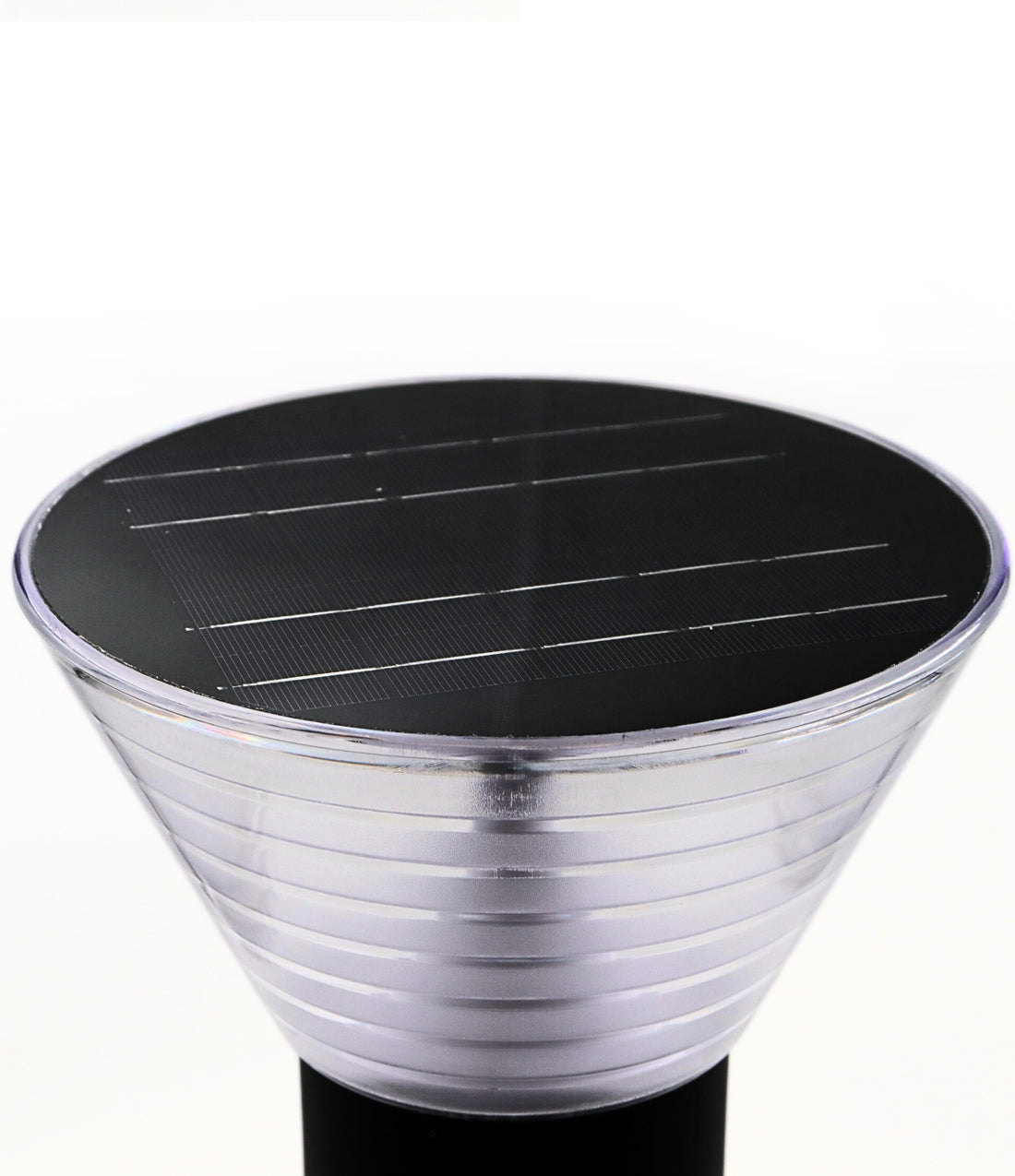 Lampa Ogrodowa Solarna LED 4,5W 495lm 3200K - 6500K CCT IP65 Słupek 60cm Antracyt Szkło