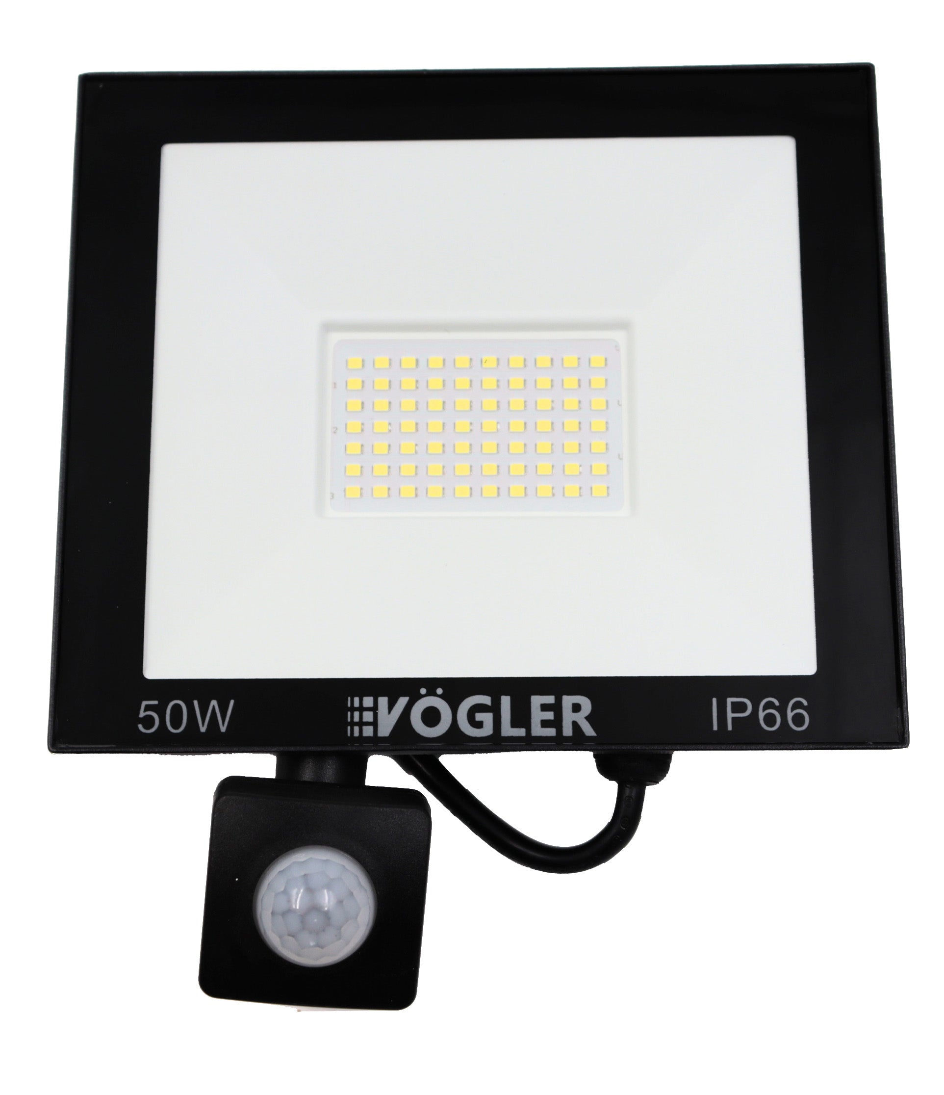 Lampa LED Naświetlacz Ruchomy Halogen z Czujnikiem Ruchu