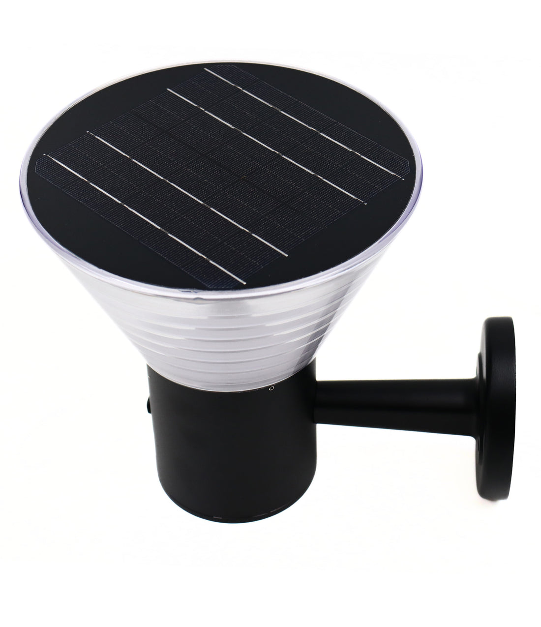Kinkiet Ogrodowy Solarny LED 4,5W 495lm 3200K - 6500K CCT IP65 Lampa Elewacyjna Antracyt Szkło