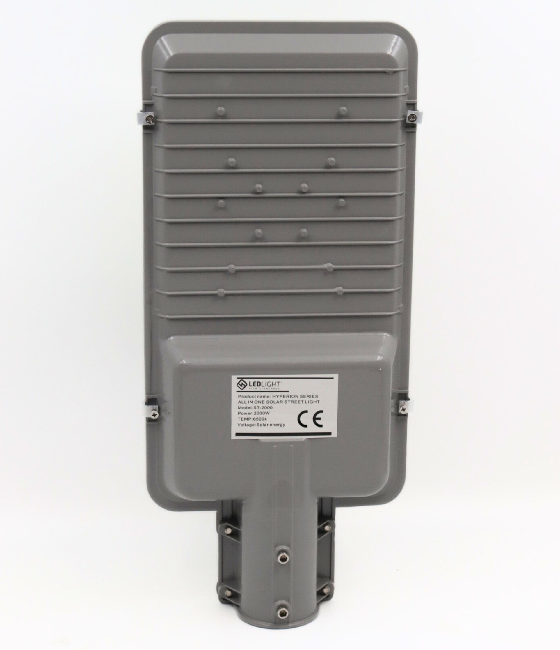 Lampa Solarna Uliczna LED IP66 Latarnia z Uchwytem i Pilotem Panel Solarny