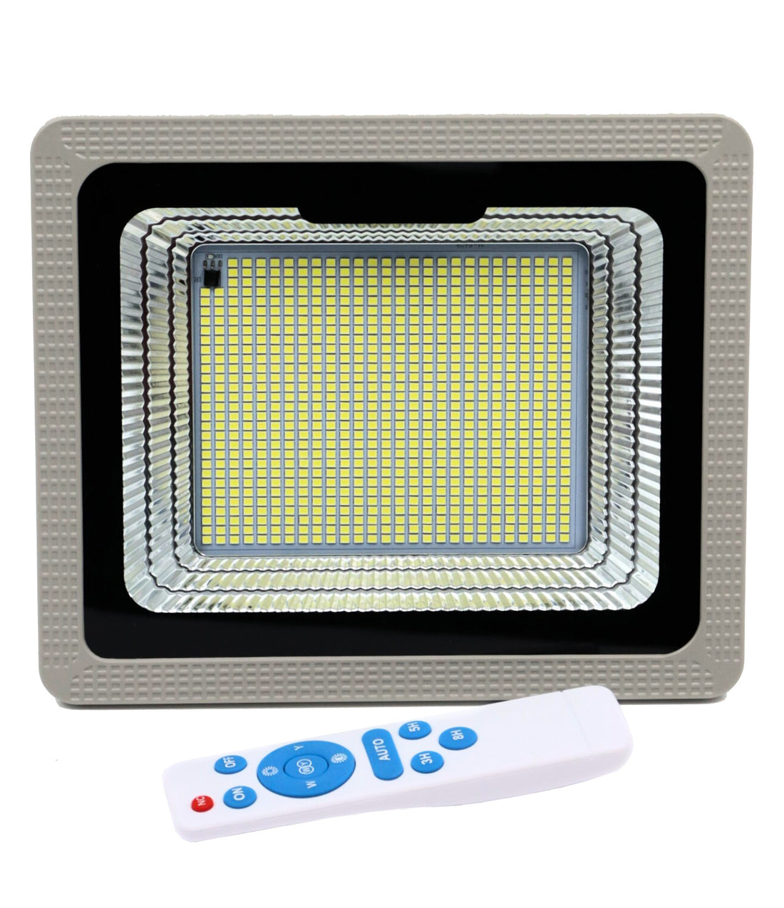 Lampa Solarna LED Naświetlacz z Pilotem Panel Solarny