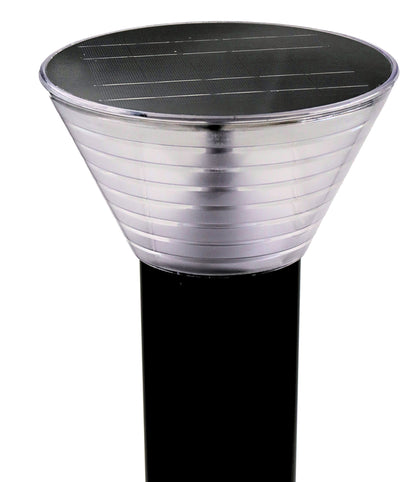 Lampa Ogrodowa Solarna LED 4,5W 495lm 3200K - 6500K CCT IP65 Słupek 60cm Antracyt Szkło