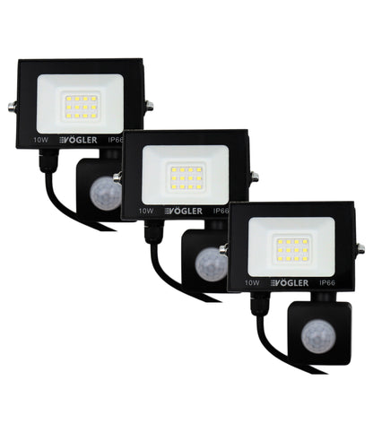 Lampa LED Naświetlacz Ruchomy Halogen z Czujnikiem Ruchu