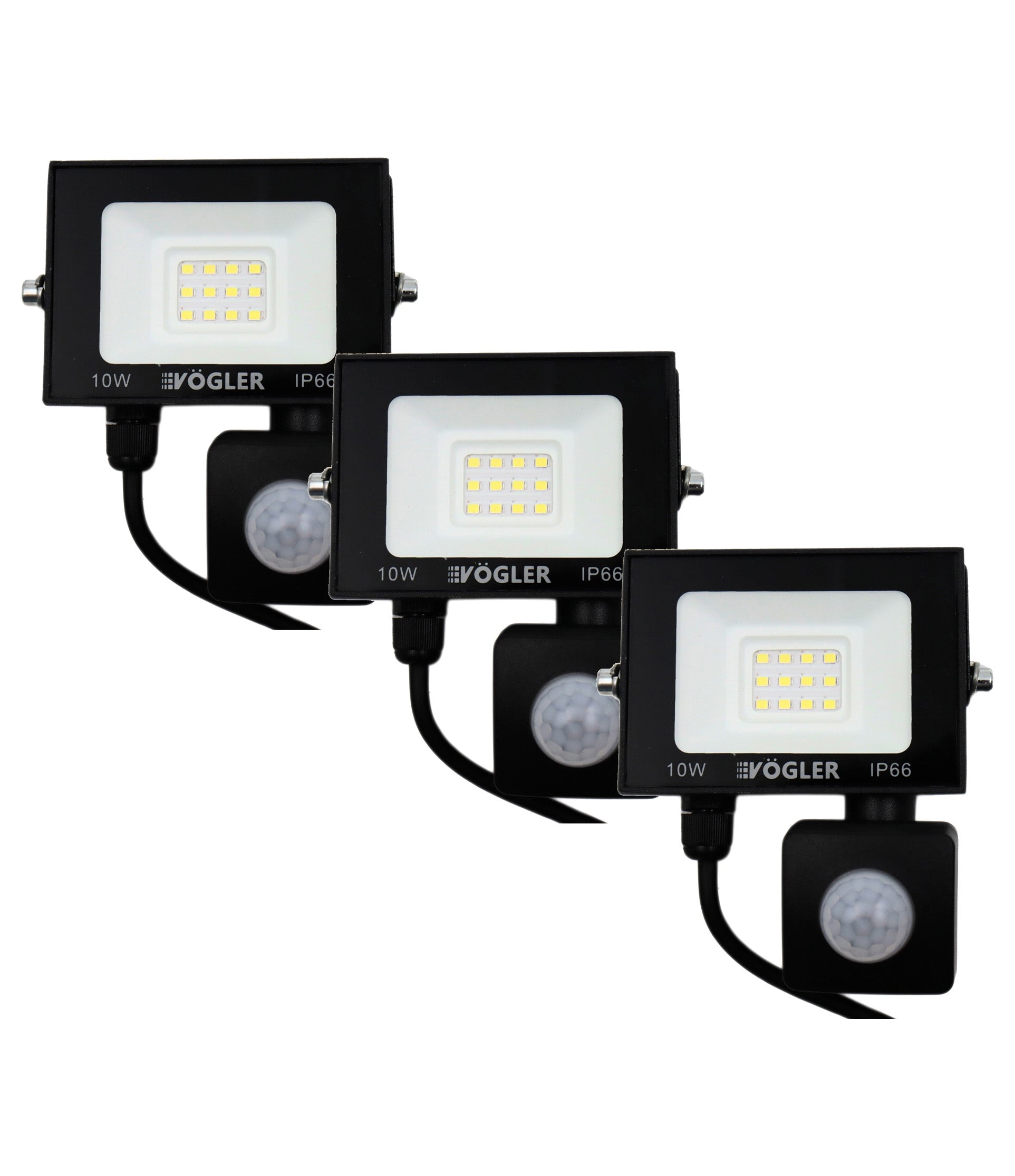 Lampa LED Naświetlacz Ruchomy Halogen z Czujnikiem Ruchu