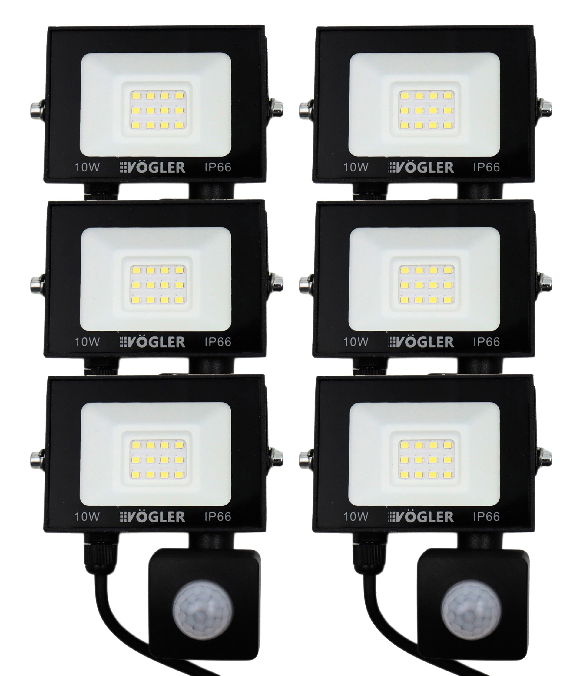 Lampa LED Naświetlacz Ruchomy Halogen z Czujnikiem Ruchu