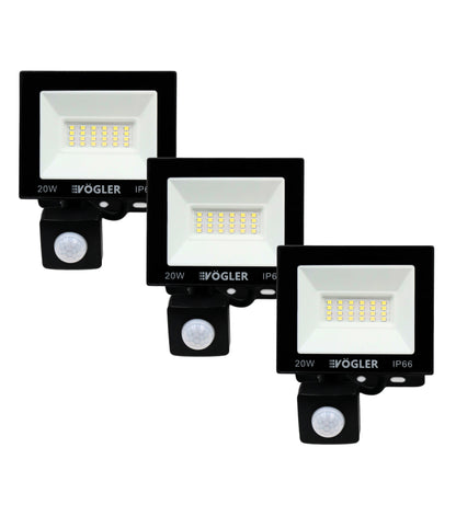 Lampa LED Naświetlacz Ruchomy Halogen z Czujnikiem Ruchu