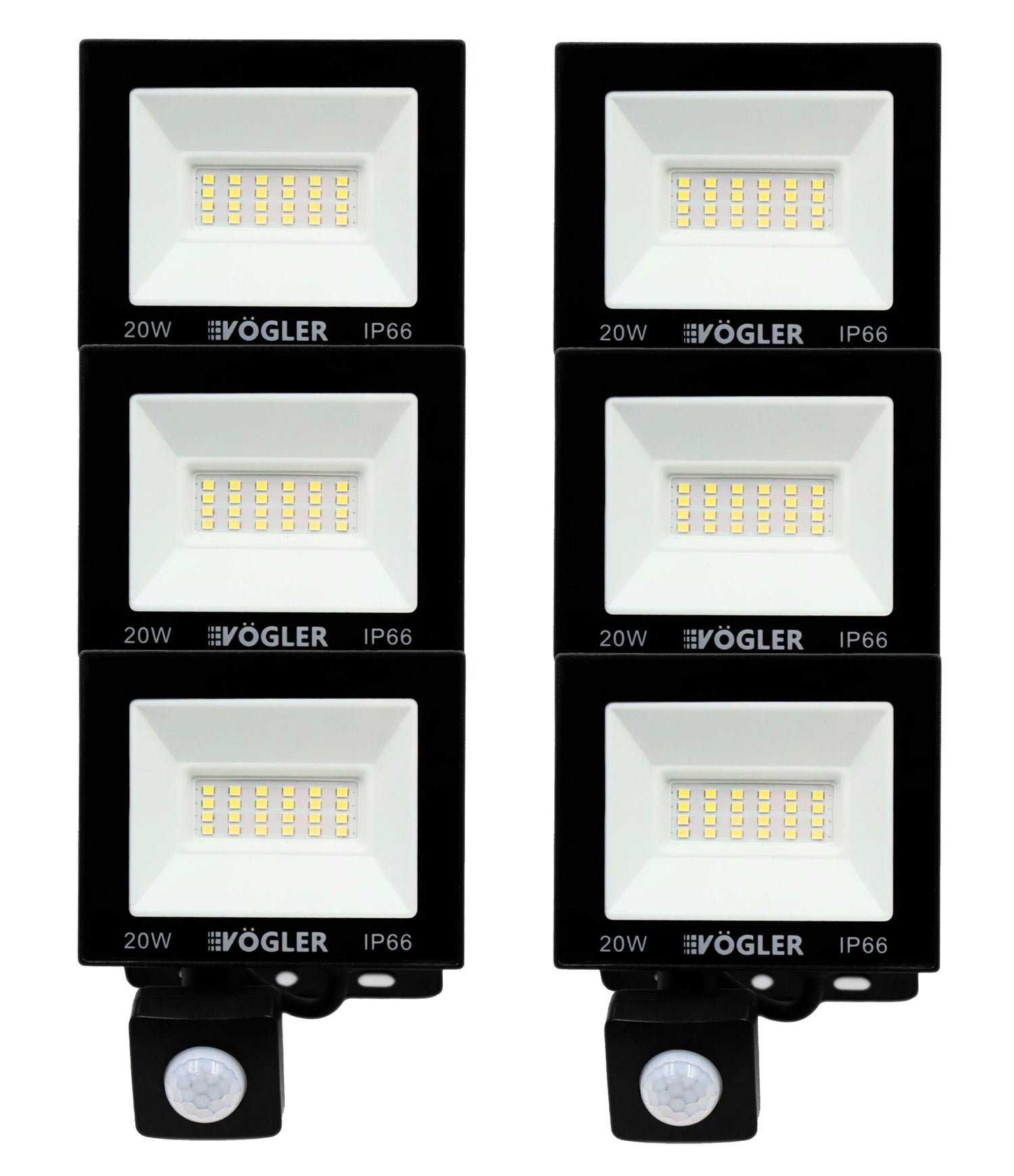 Lampa LED Naświetlacz Ruchomy Halogen z Czujnikiem Ruchu