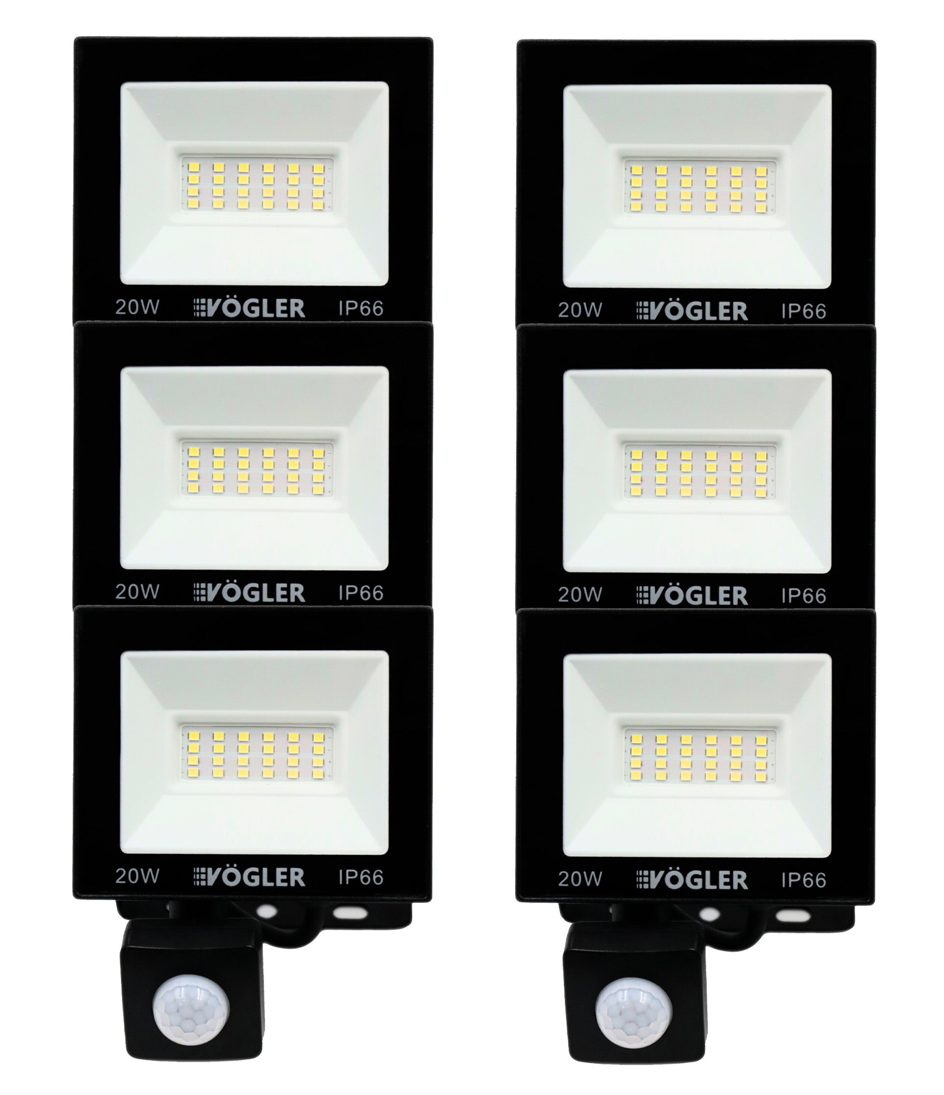 Lampa LED Naświetlacz Ruchomy Halogen z Czujnikiem Ruchu