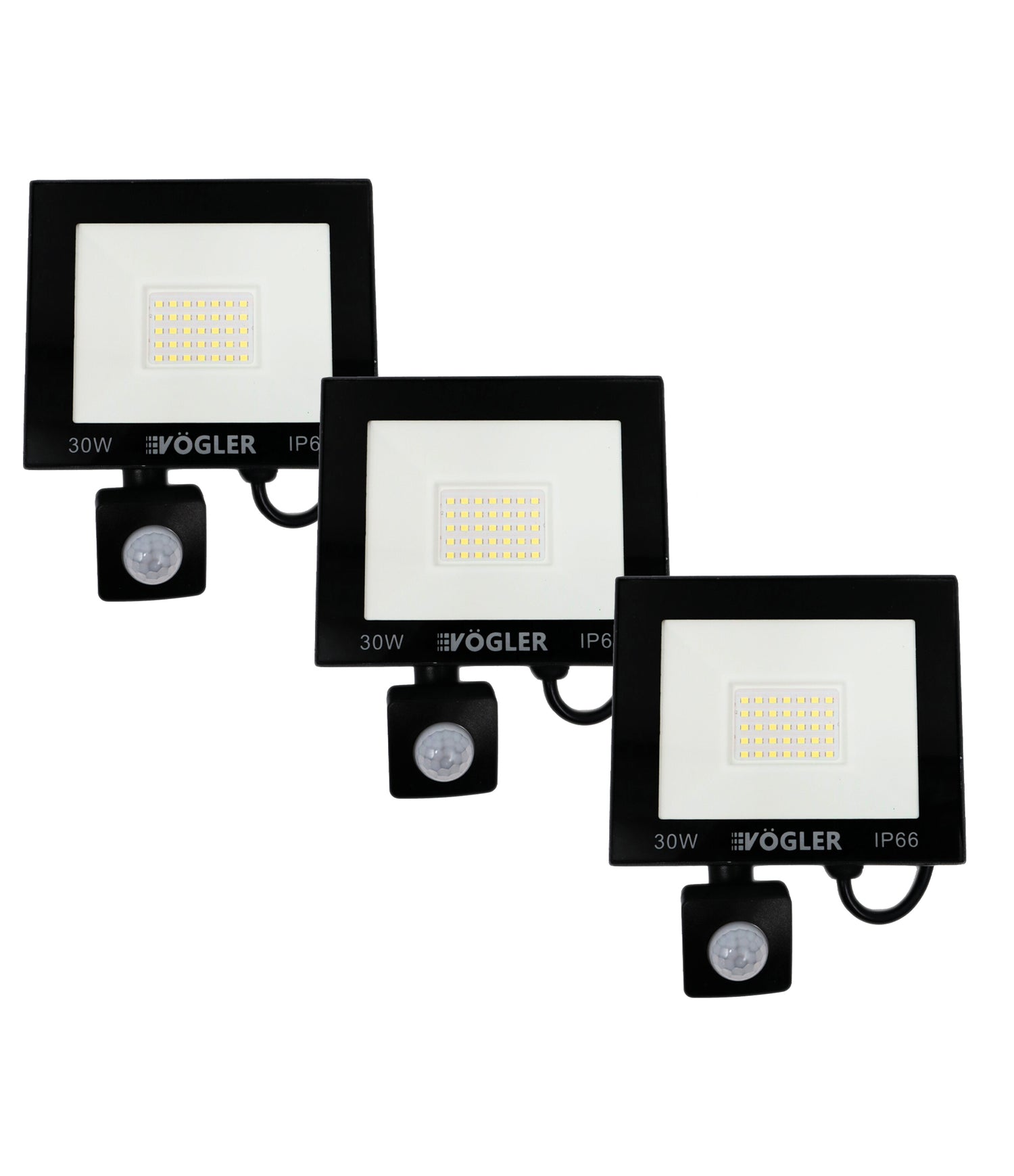 Lampa LED Naświetlacz Ruchomy Halogen z Czujnikiem Ruchu