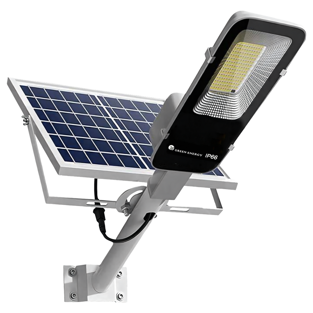 Lampa Solarna Uliczna LED 2000W z Czujnikiem Zmierzchu + Pilot